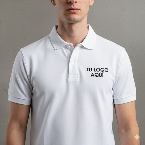 Tipo Polo Empresarial Premium + Logo Personalizado